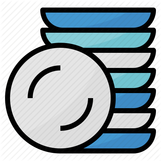 Dish, Dishes, Food, Plate, Restaurant Icon