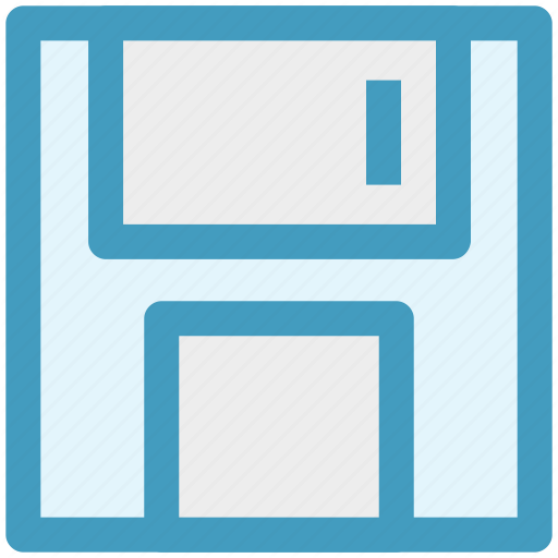 Disk, Drive, Floppy, Floppy Disk, Storage Icon