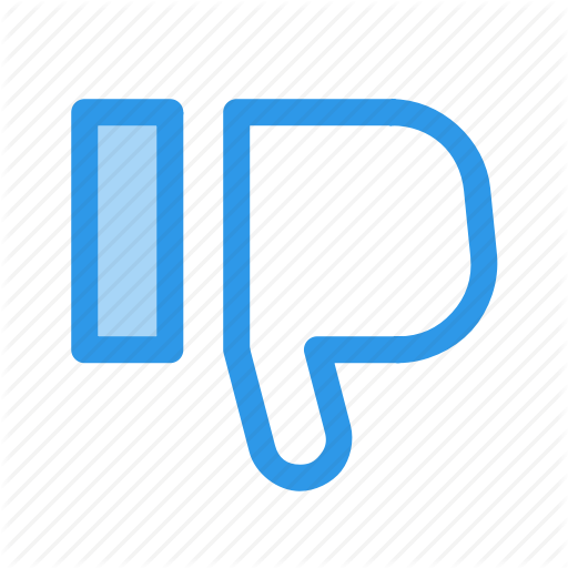 Dislike, Down, Thumb Icon