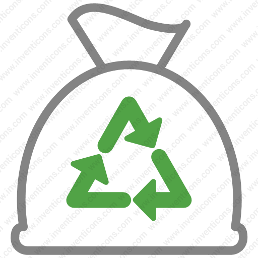 Download Bag,clean,cleaning,disposal,garbage,trash Icon Inventicons