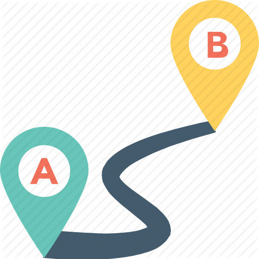 Distance, Gps, Location, Location Finder, Travel Distance Icon