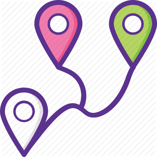 Distance Diagram, Driving Directions, Map, Road Distance, Travel