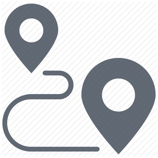 Location Pins, Location Pointers, Map Locator, Travel Distance