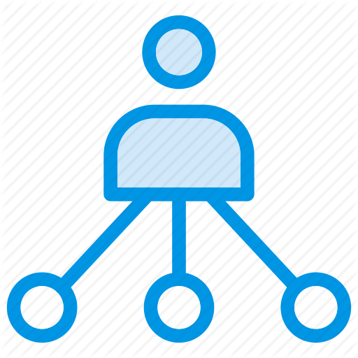 Connect, Distribution, Network, User Icon