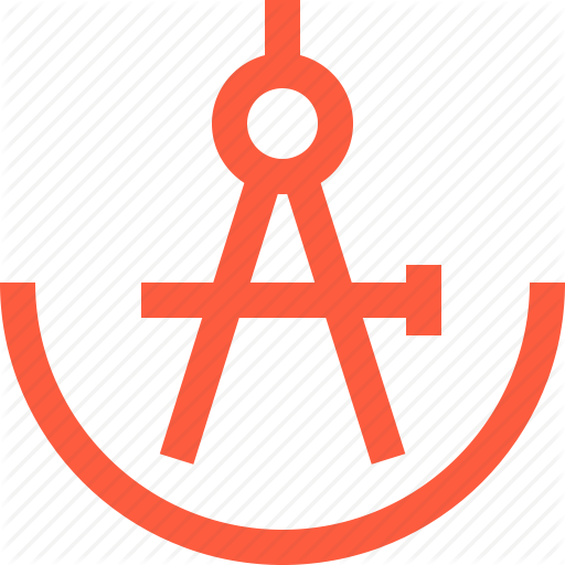 Compass, Divider, Geometric, Instrument, Measures, Tool Icon