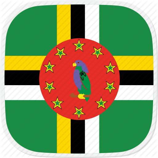 Dm, Dominica, Flag Icon