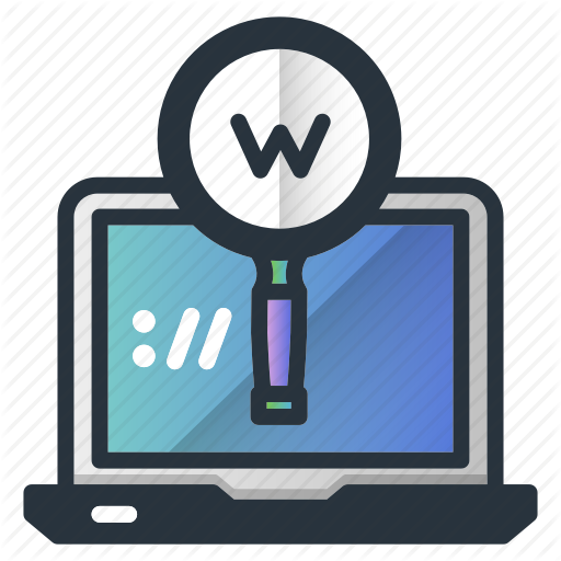 Dns, Magnifier, Online, Web, Web Hosting Icon