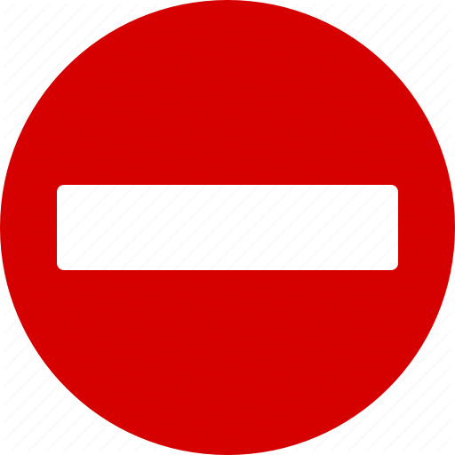 Do, Enter, Entry, No, Not, Sign, Traffic Icon