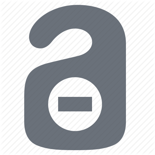 Do Not Sign Size Icon