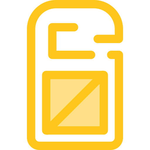 Do Not Disturb Door Hanger Png Icon
