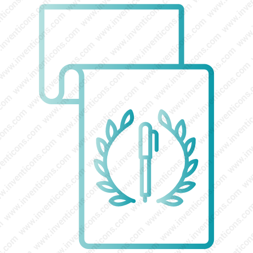 Download Legal Document Icon Inventicons