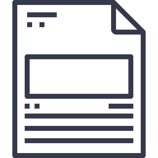 Document Icon Free Of And Document Black And White Icons