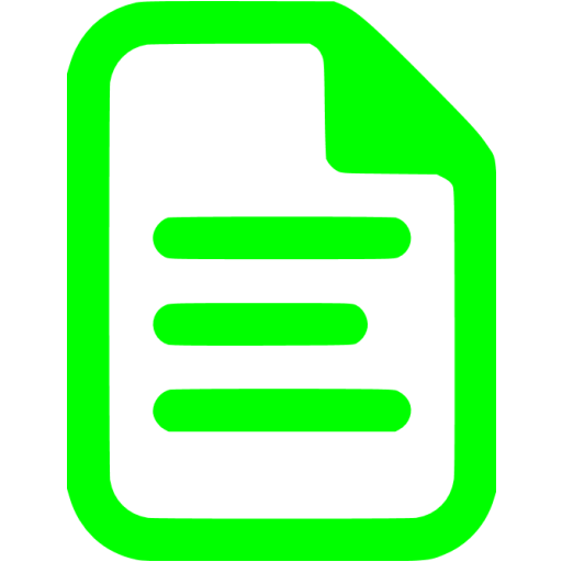 Lime Document Icon