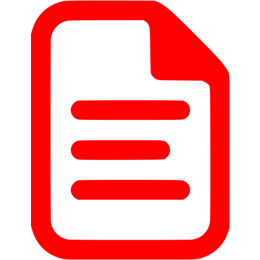 Red Document Icon