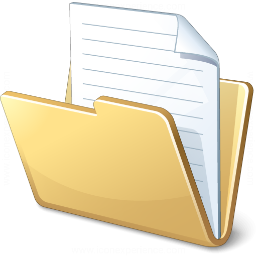 Iconexperience V Collection Folder Document Icon