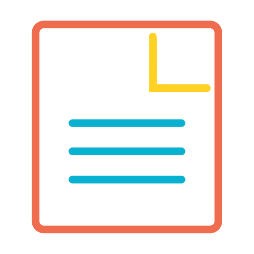 Colorful Document Icon