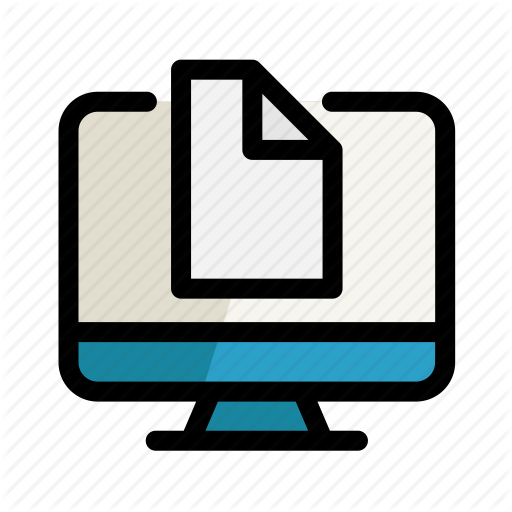 Computer, Digital, Doc, Document, Pc, Screen, Setting Icon