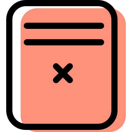 Interface, Cancel, Document Icon
