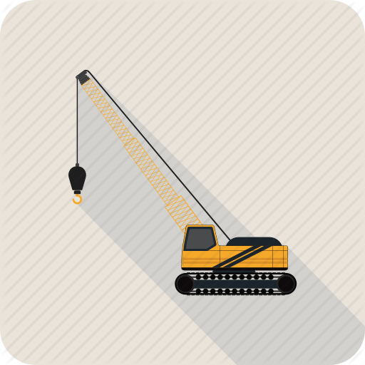 Crane, Dodge, Truck Icon