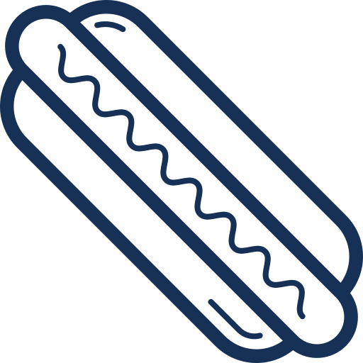 Dog, Fast, Food, Gastronomy, Hot, Kitchen, Restaurant Icon Free