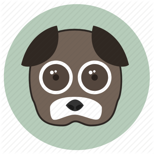 Animals, Big Eyes, Cute, Dog, Face, Pets Icon
