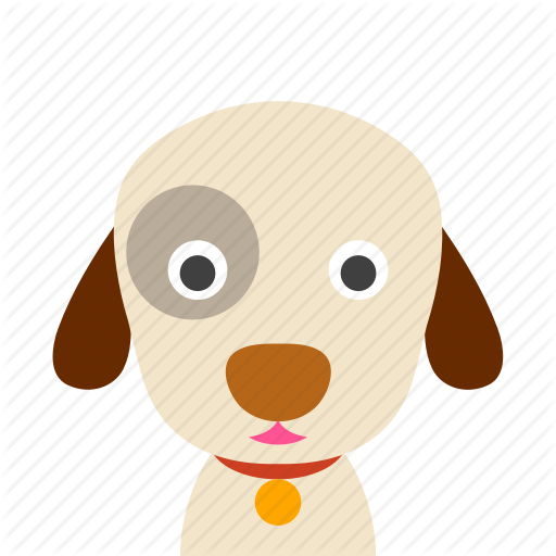 Dog, Face Icon