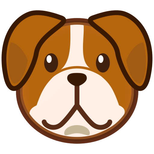 Dog Face Emoji For Facebook, Email Sms Id
