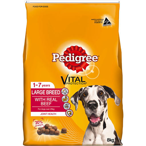 Pedigree Large Breed Years With Real Beef Dry Dog Food