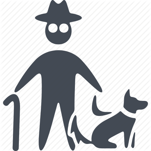 Animal, Dog, Man With A Dog, Pets Icon