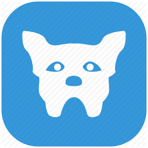 Animal, Bulldog, Dog, Head Icon