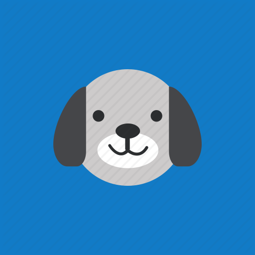 Animal, Dog, Head, Pet Icon