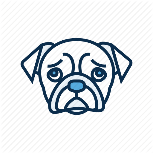 Canine, Dog, Dog Head, Pet, Pet Shop Icon
