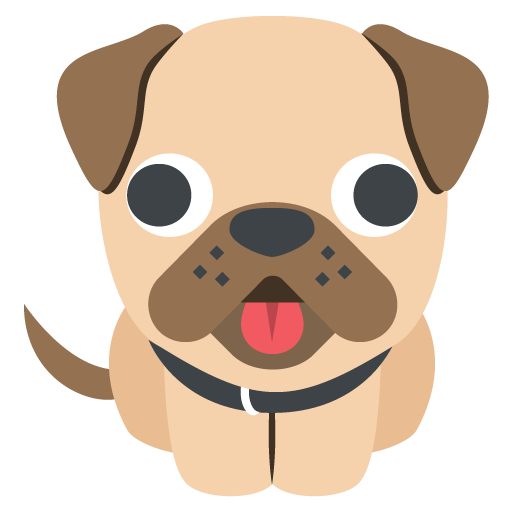 Dog Emoji Vector Icon Free Download Vector Logos Art Graphics