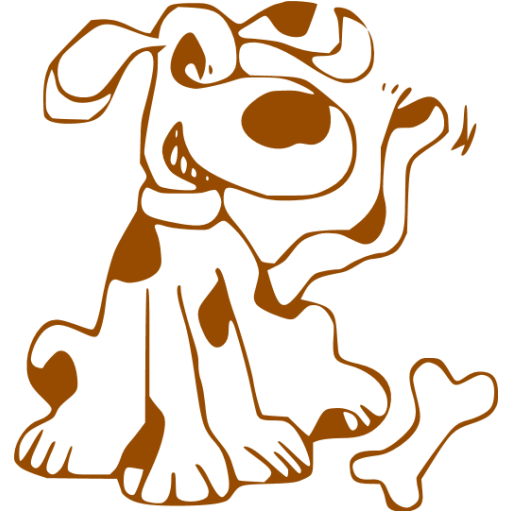 Brown Dog Icon