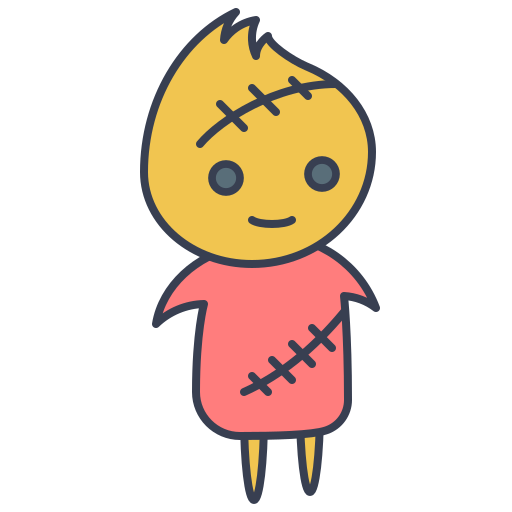 Stitched, Doll Icon Free Of Trick Or Treat