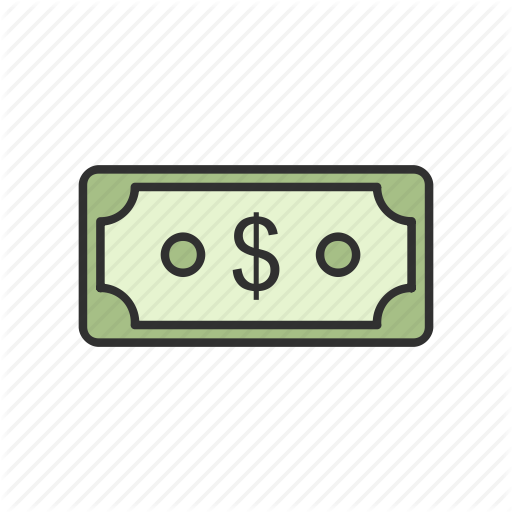 Cash, Currency, Dollar, Dollar Bill Icon