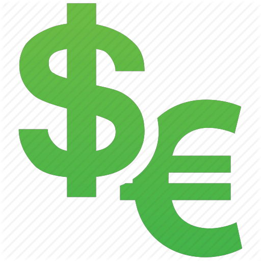 Cash, Currency, Dollar, Euro, Exchange, Financial, Money Icon