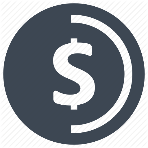 Coin, Currency, Dollar Icon