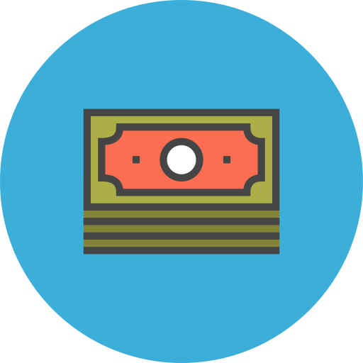 Dollar, Bills, Money, Dollars Icon Free Of Flat Line Ecommerce