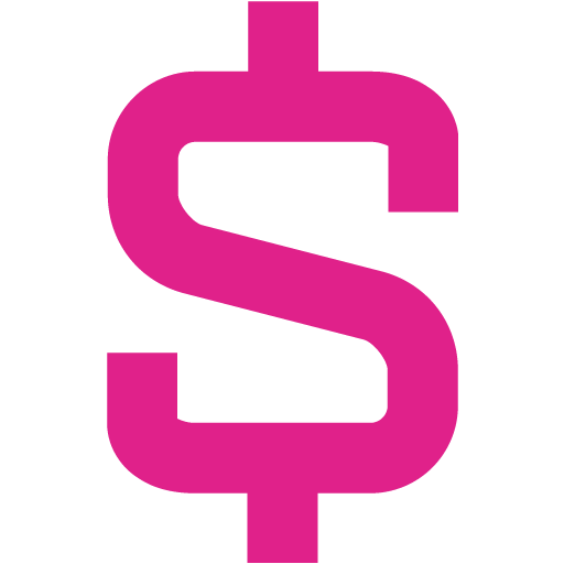 Pink Dollar Sign Transparent Png Clipart Free Download