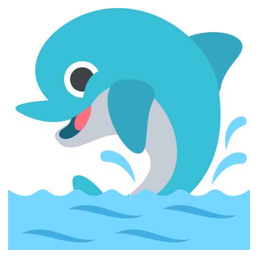 Dolphin Emoji Vector Icon Free Download Vector Logos Art