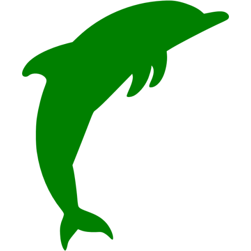 Green Dolphin Icon