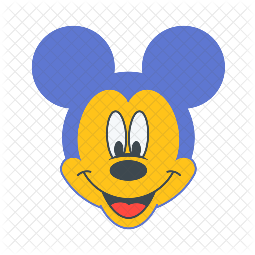 Mickey Mouse Icon Group With Items