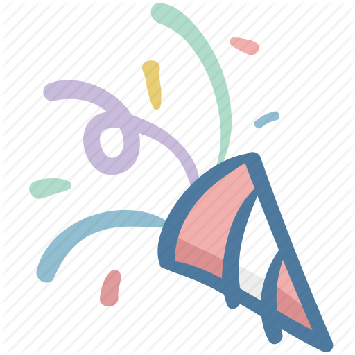 Celebrate, Celebration, Doodle, Party, Poppers Icon