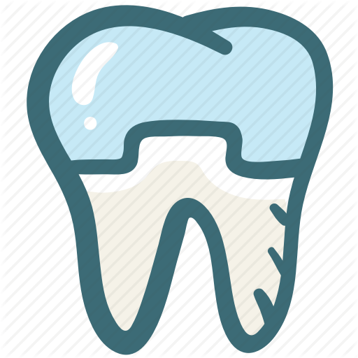 Dental, Dental Crown, Dental Treatment, Dentist, Doodle, Tooth Icon