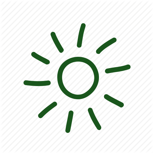 Doodle, Hand Drawn, Shine, Sun, Sunshine Icon
