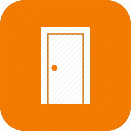 Closed Door, Door, Wooden Door Icon
