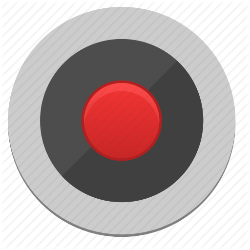 Dot, Function, Player, Record, Red Icon