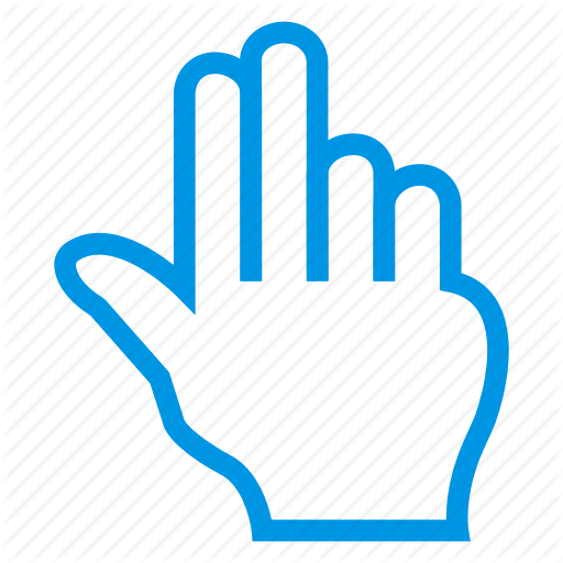 Click, Double, Hand, Pointer, Tap, Tool, Touch Icon