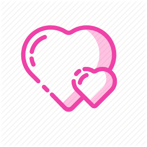 Double Love, Romantic, Together, Valentine, Valentine's Icon Icon